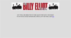 Desktop Screenshot of billyelliottheforum.me.uk